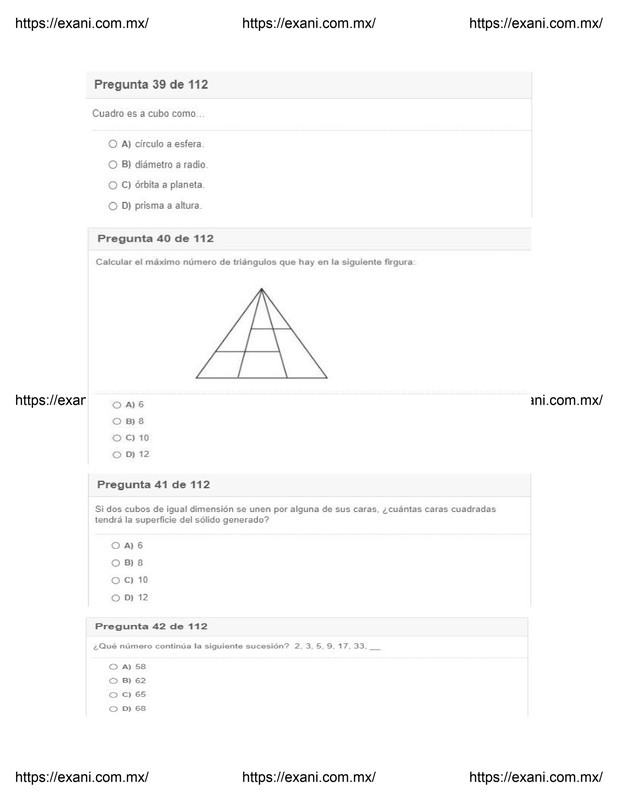 Guía de Examen de Admisión EXANI II - Examen 2 - Página 13