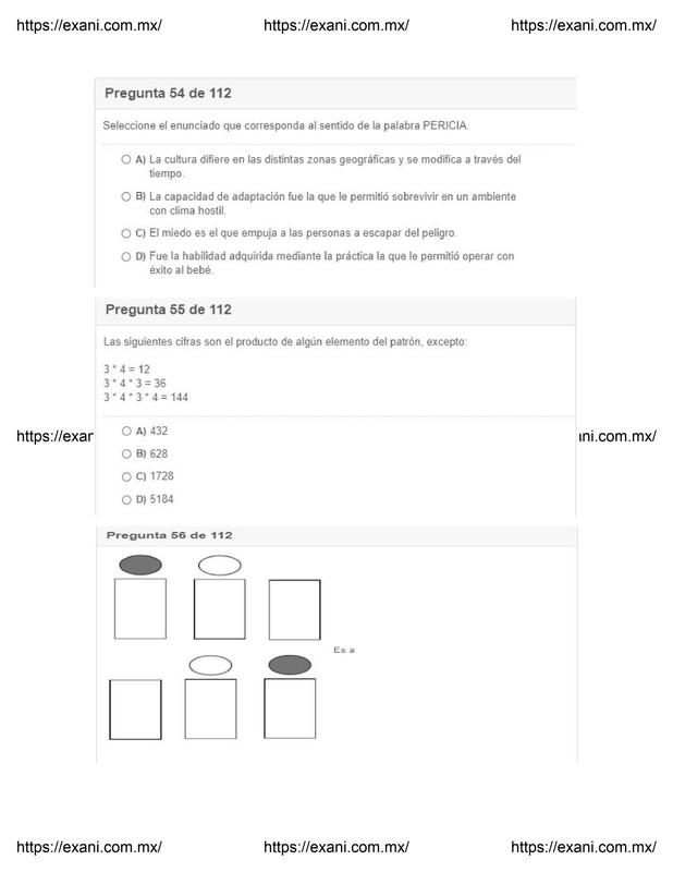 Guía de Examen de Admisión EXANI II - Examen 2 - Página 21