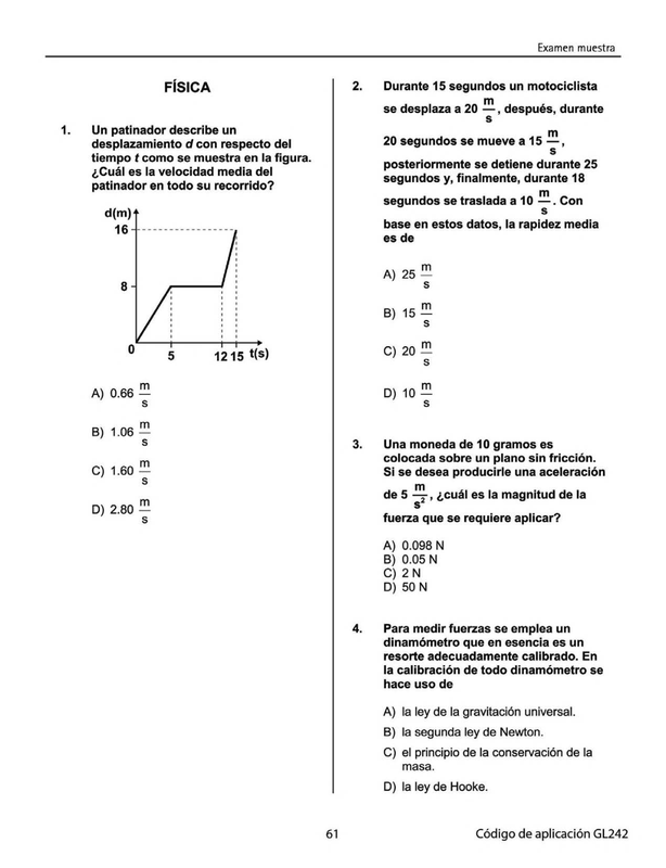 Examen de Simulación Guía UNAM Área 2 - Ciencias Biológicas, Químicas y de la Salud