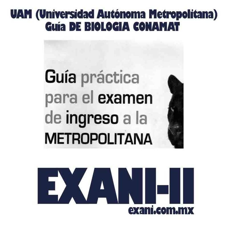 GUÍA DE QUÍMICA UAM (Universidad Autónoma Metropolitana) CONAMAT