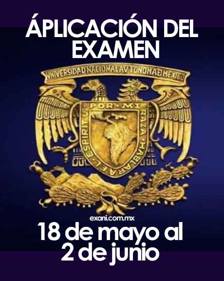 Así será el examen de admisión en la UNAM 2024